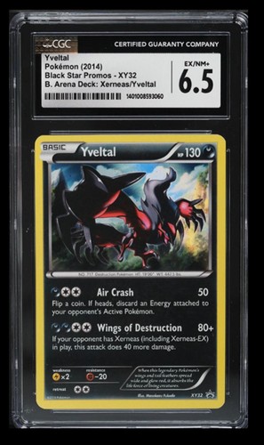 Yveltal graded CGC 6.5 for sale on eBay