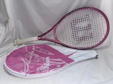 Wilson HOPE Tennis Racquet Racket Pink Floral 4 1/8 Grip L1 Breast Cancer Aware