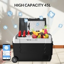 45/55L Electric Compressor Car Refrigerator Camping with App Control, 12/24V