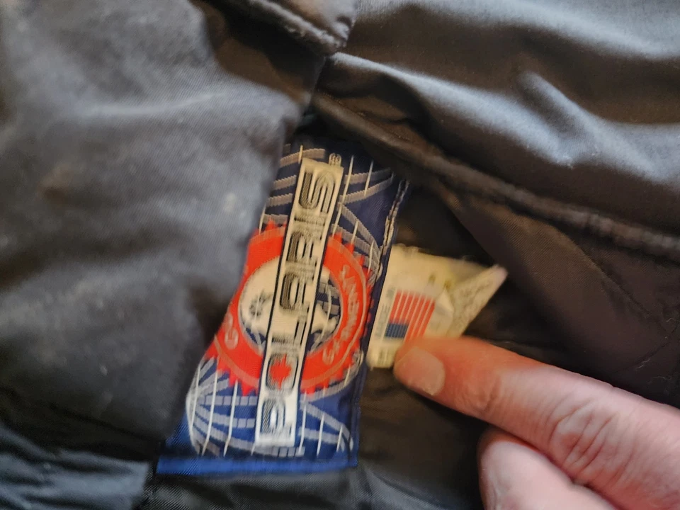 Polaris Snowmobile Suit Large Jacket -Medium Bibs 1970s Black & Red - USA - Image 3 of 4