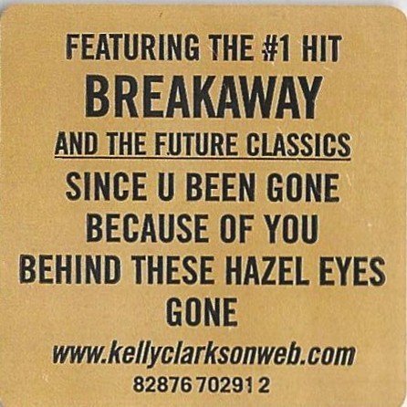 Kelly Clarkson Breakaway - CD - Foto 3 di 3