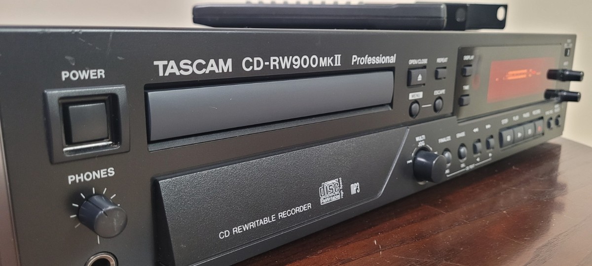 TASCAM CD-RW900 MKII CD Recorder Player Professional w/Remote