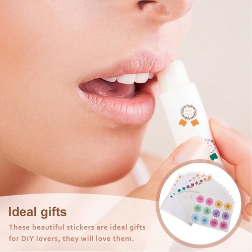 20 Pcs Handmade Soap Stickers Lip Gloss Label Custom Lipgloss Tube Labels - Afbeelding 9 van 12