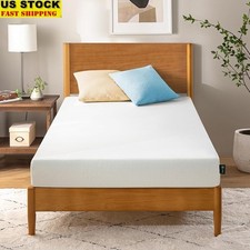 Twin Memory Foam Mattress Pressure Relief Eco-Friendly Fresh Safe Certified New