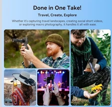 36x Portable Clip On Telephoto Lens. Compatible With Most Cellphones.