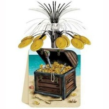 Pirate Treasure Chest Centerpiece 13" Paper Pirate Birthday Party Tableware