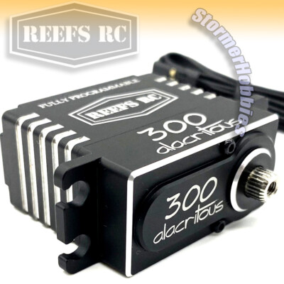 REEFs RC 300 ALACRITOUS (lightning fast) Servo FULL PROGRAMMABLE brushless DRIFT