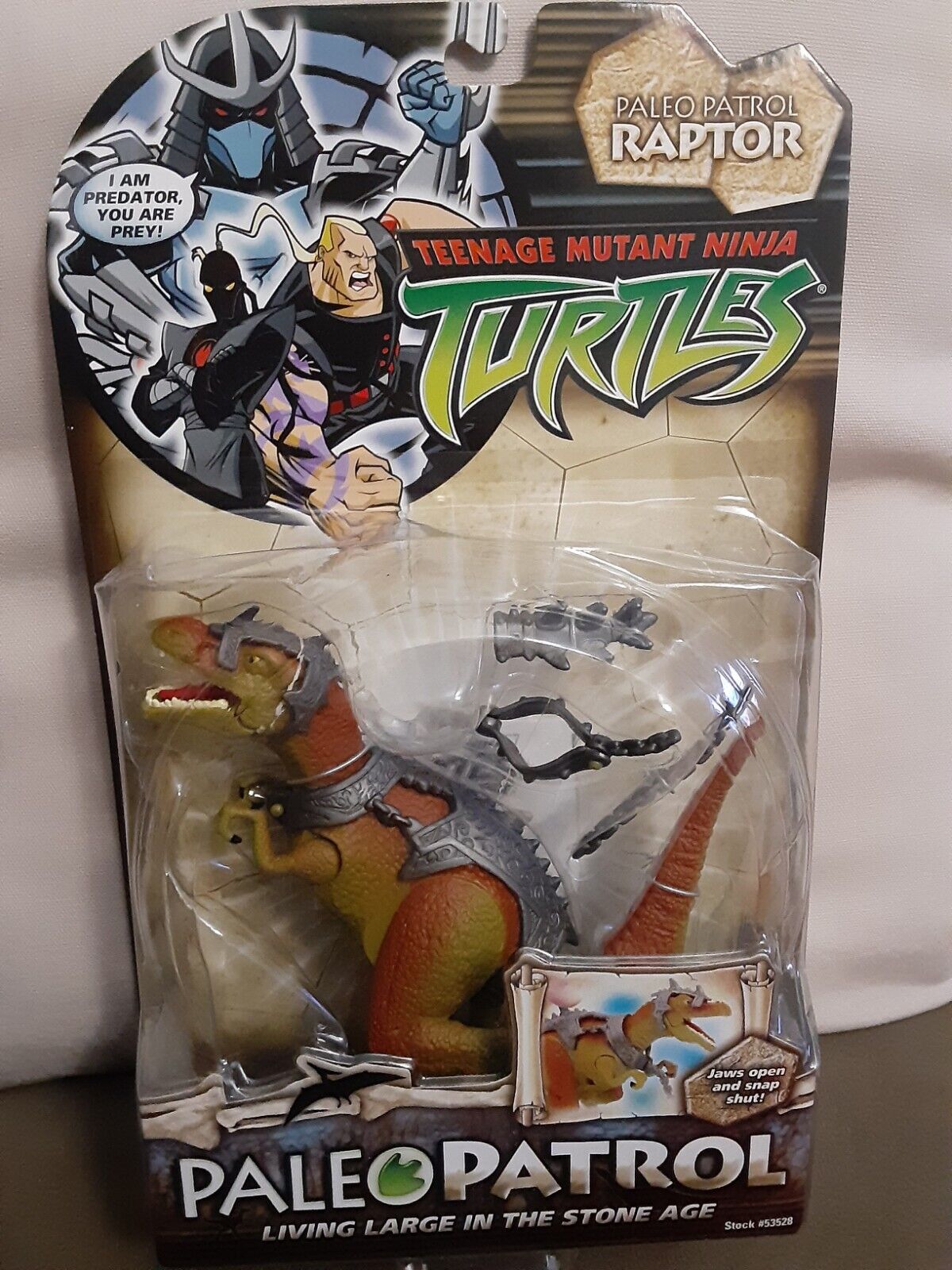 Teenage Mutant Ninja Turtles TMNT Paleo Patrol Dino Runners Allosaurus 2006  RARE