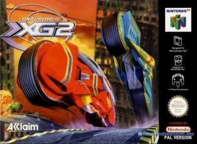 N64 / Nintendo 64 - Extreme G 2 / XG2 mit OVP OVP beschädigt