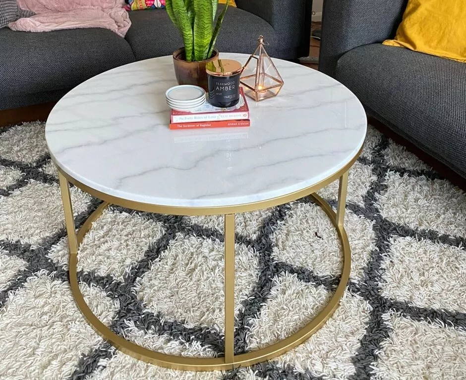 Used round coffee table deals