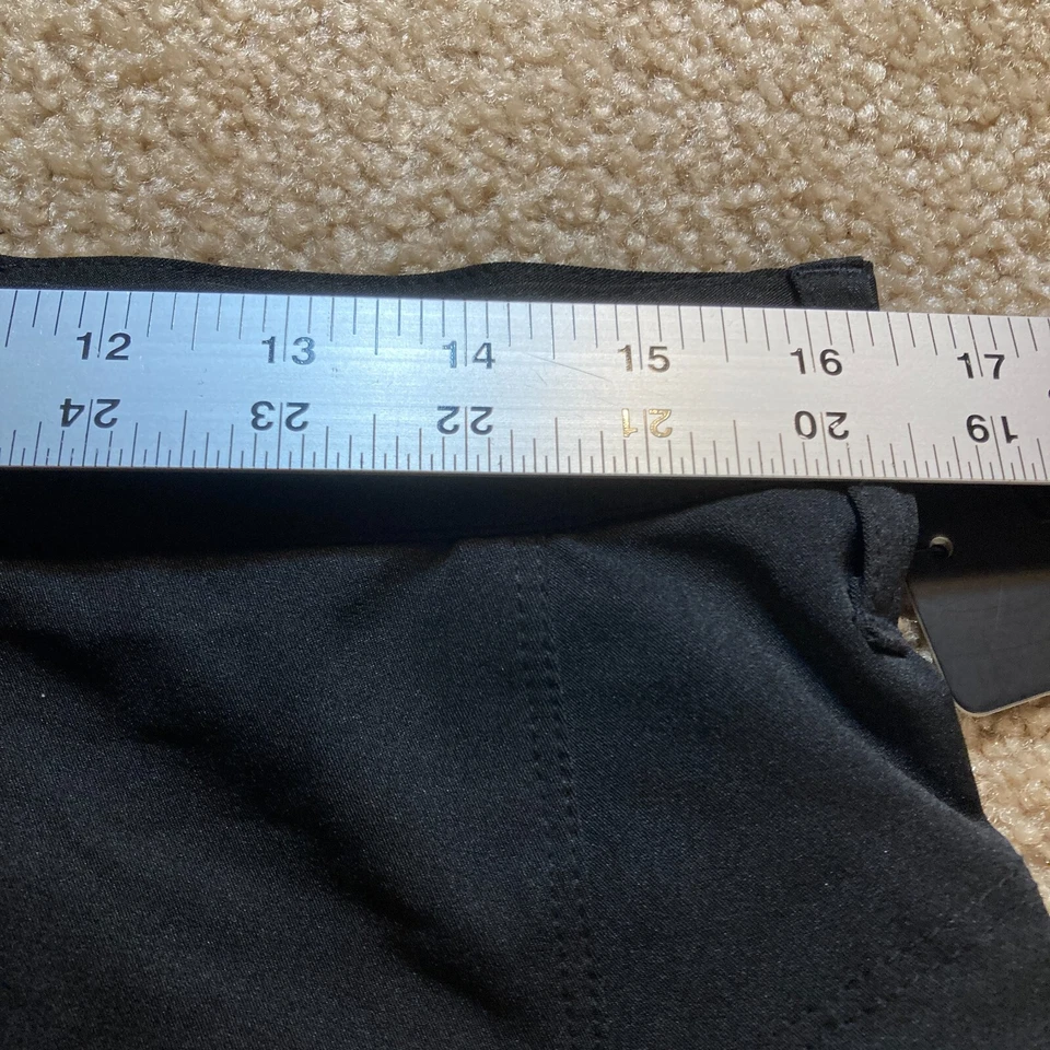 NUEVO Pantalones Cortos Tecnológicos Colisseum Para Hombres Talla 32 Negro Poliéster - Nuevos con Etiquetas Foto 3 de 4