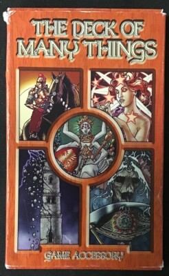 The Deck of Many Things ~ RPG Accessory ~ Green Ronin 2006 ~ OEJ