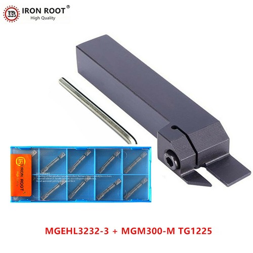 1P MGEHL3232-3 Werkzeughalter + 10P MGMN300-M TG1225 CNC Hartmetalleinsatz für P.M.K - Bild 4 von 5
