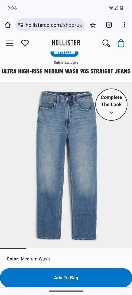 Hollister Jeans size BNWT UK