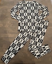 Sz 6Y Joss  j Britt Horton 2pc Bamboo Valentines PJ's Pajama Set Unisex, XOXO