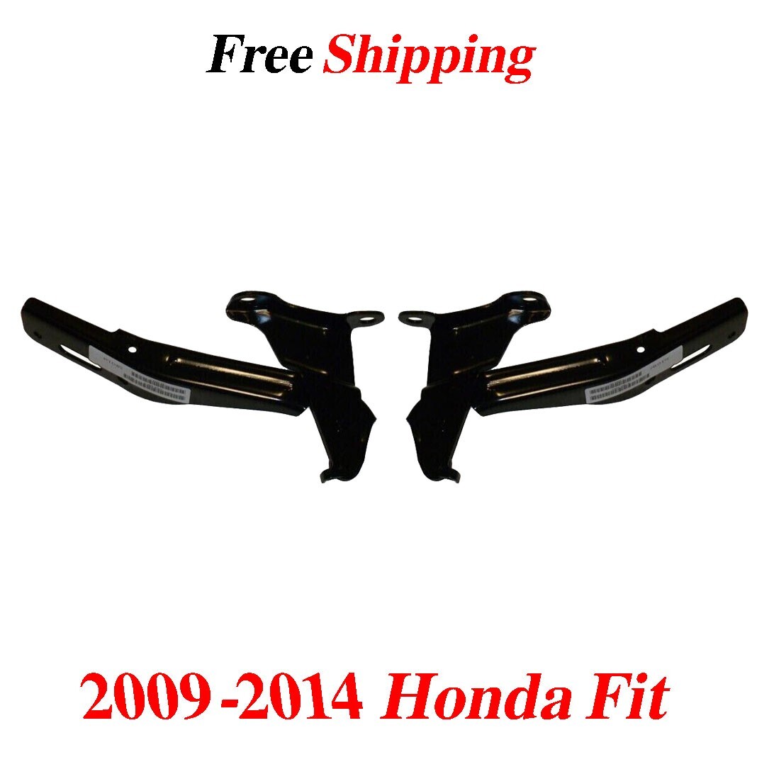 New Hood Hinges Set Of 2 Driver & Passenger Side LH RH For Honda Fit 09-14 Pair - Foto 6