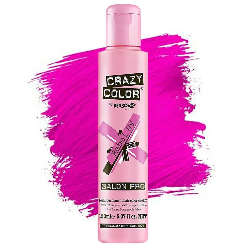 Crazy Color Salon Pro 78 Rebel UV 150 мл / 5,07 унции