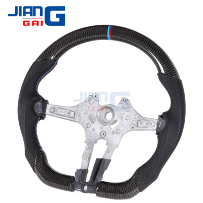 Carbon Fiber Sport Steering Wheel Fit BMW F30 F35 F80 M2 M3 M4 M5