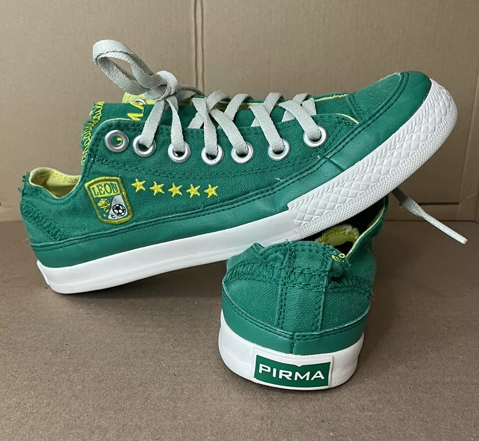 Pirma Leon Guanajuato Liga Mx Shoes Futbol Mexicano Style Converse Verde | eBay