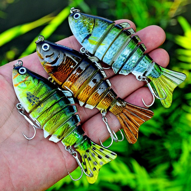 Multi Jointed Fishing Lures Segment Swimbait Lifelike Crankbaits Bait