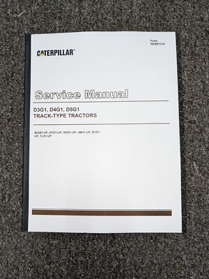 CAT Caterpillar D4G1 Track Type Tractor Crawler Shop Service Repair Manual WGB1-