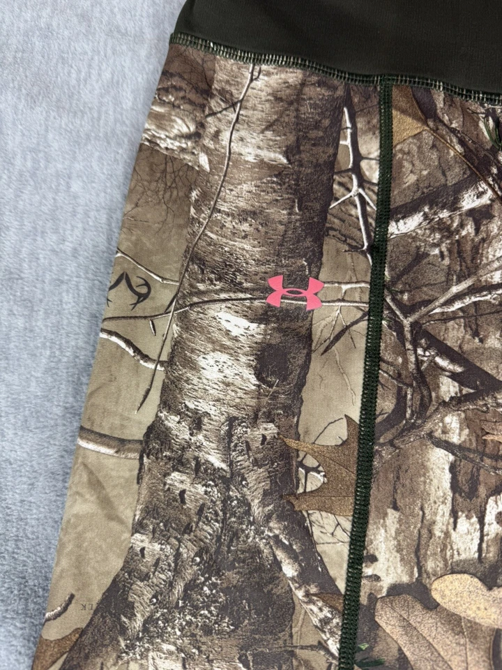 Under Armour Camoflauge Camo Scent Control ColdGear Fitted Bottoms Women’s XL - Image 2 of 4