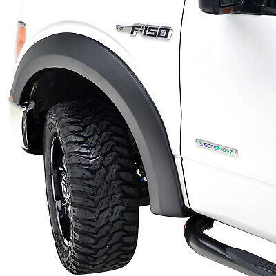 EAG Fender Flares 4PCS Heavy Duty ABS Plastic Fit for 2009-2014 Ford F-150