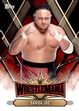 2019 Topps WWE Road to Wrestlemania - Wrestlemania 35 Roster #WM-44 Samoa Joe