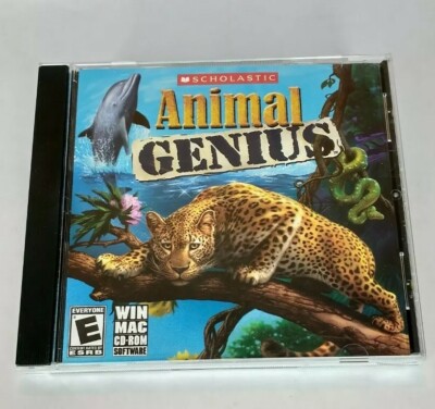 Scholastic Animal Genius PC CD-ROM Windows/Mac 2008 Scholastic Inc.