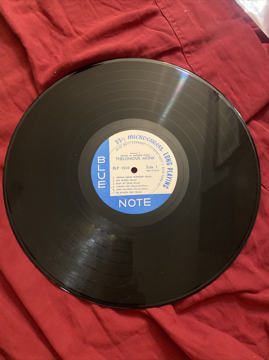 THELONIOUS MONK-GENIUS OF MODERN MUSIC VOLUME 1 blue note 1510 RVG