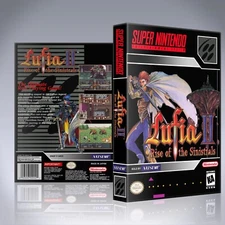 SNES Case - NO GAME - Lufia II - Raise of the Sinistrals