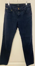 Closed Made In Italy Sz 27 Pants Blue Baker Style Super Cute Soft