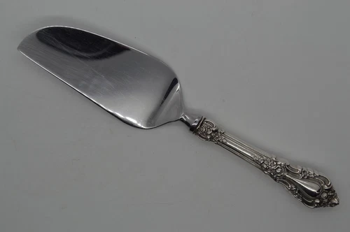Lunt Eloquence Sterling Silver Cheese Knife / Server - 7" - No Mono
