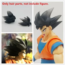Wind blow head effect hair parts TB for SHF 2.0 Goku model Kamehameha Shock Wave