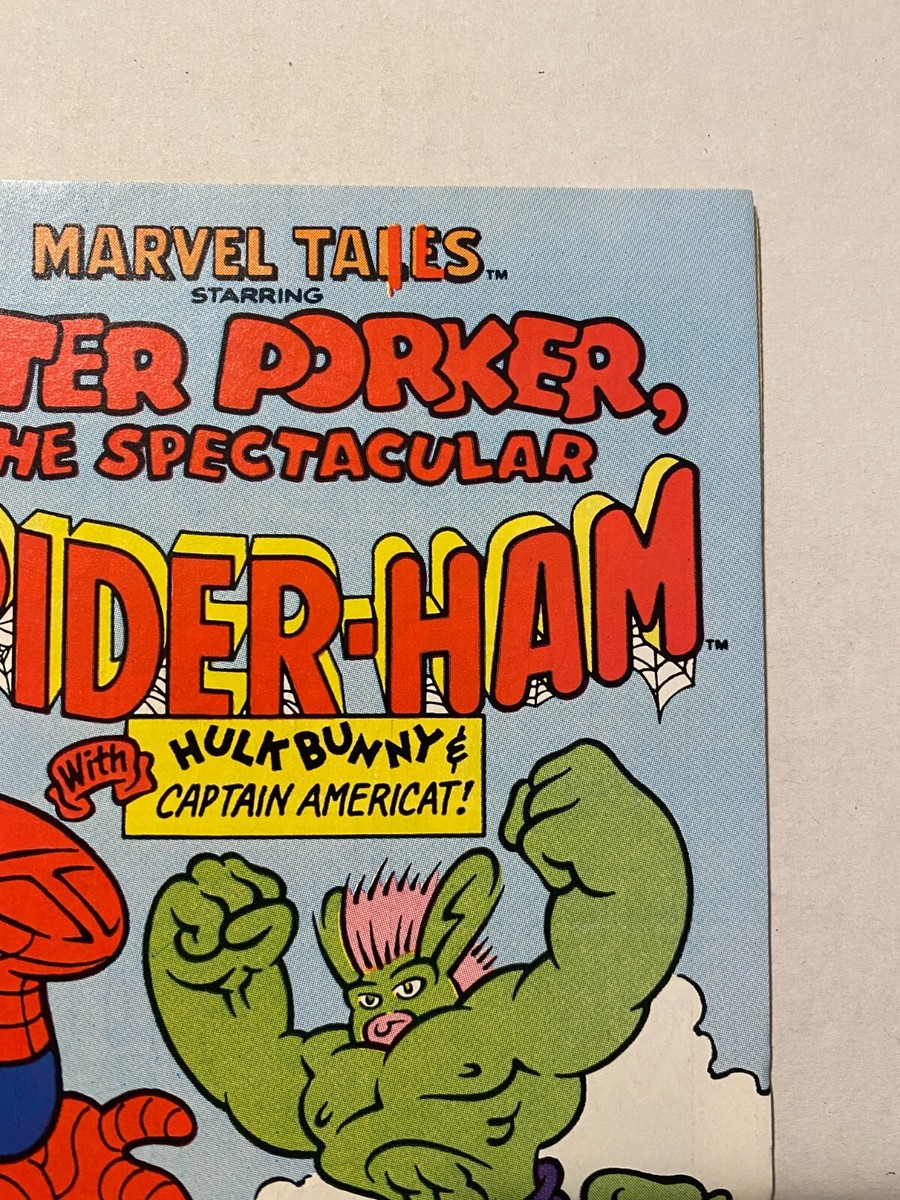 MARVEL TAILS #1 NM- 9.2 1ST APPEARANCE OF PETER PORKER SPIDER-HAM
