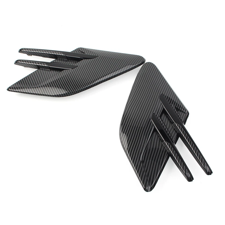 Carbon Fiber Pattern Side Vents Trim For Land Rover Range Rover Sport 2014-2023 Foto 3 de 4