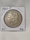 1902-P- MORGAN SILVER DOLLAR- GOOD SOLID COIN- NR AUCTION