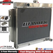 Fits 1965 1966 Dodge Dart V8 Conversion 65 66 At1965-1966 Full Aluminum Radiator