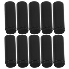  18pcs Hoodie Drawstring End Caps - 7mm Metal Shoelace Tips - Column Cord End