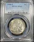 1946-S Walking Liberty Silver Half Dollar 50C PCGS MS65 Uncirculated