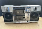 Vintage Emerson CTR-949 AM/FM Stereo Dual Cassette Player Boombox