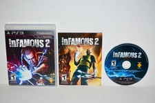 inFamous 2 (Sony PlayStation 3, 2011) PS3 inFamous II Video Game CIB MINT🔥