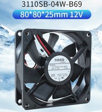 3110SB-04W-B69 Cooling Fan 80x80mm 12V 0.30A New