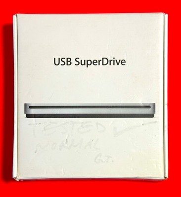 Apple A1379 MD564LL/A MacBook USB SuperDrive Tested Works Perfect IOB