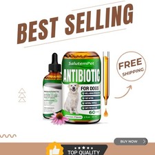 Natural Dog Supplement for Allergies, Infections Cough - 2 Oz Chicken Flavor