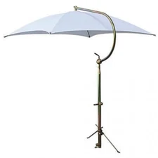 Tractor Umbrella Assy for Fender Mounts 54" 10 oz. Duck Canvas - White