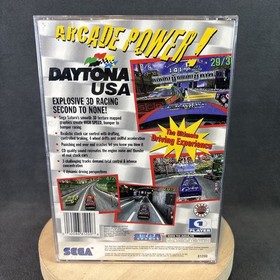SEGA Saturn - Daytona USA - Complete/CIB w/ Reg Card - Refurbished, Very Good