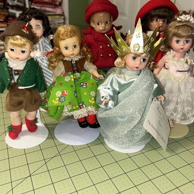 Four Madame Alexander Dolls, One Ginny Doll, Two Effanbee Patsy Dolls. Lot Of 7