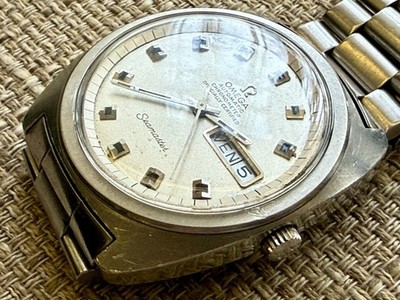 Ω OMEGA Seamaster 168.034 TV-Case Cal.751 Onyx-Index Chronometer Ω