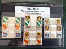 1-10 Zwischenstege sauber postfrisch (int.Nr:P7000)